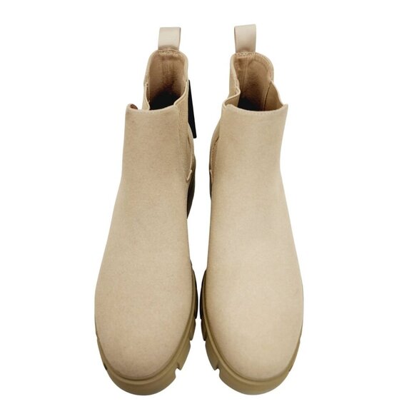 Tan Chunky Heel Chelsea Boots By Mataetti Size 9 For Women - Picture 15 of 15